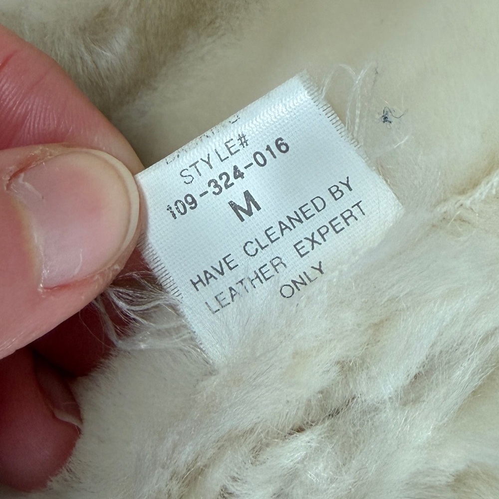 J Percy Marvin Richards Suede Leather Chore Barn Jacket Fur Lined Coat Women’s M - Picture 5 of 12